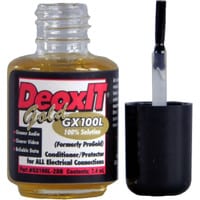 Main product image for CAIG GX100L-2DB-UV DeoxIT GOLD Brush Bottle 7.4 ml 341-228